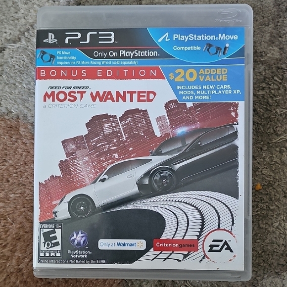Need for Speed: Most Wanted - Bonus Edition for PS3 - Picture 1 of 3